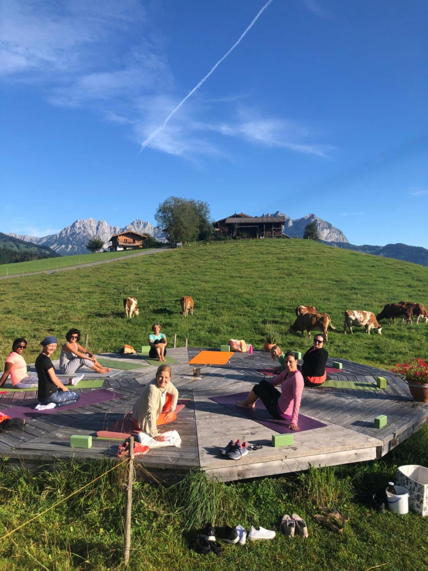 Appartamento Mountain Vista - Bio Yoga Hof Kitzbühel Esterno foto